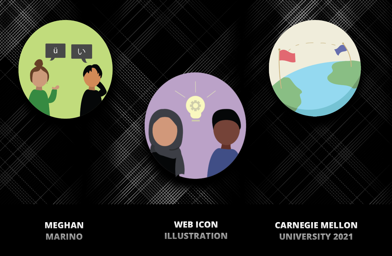 Web Icon Illustration - Carnegie Mellon University, 2021