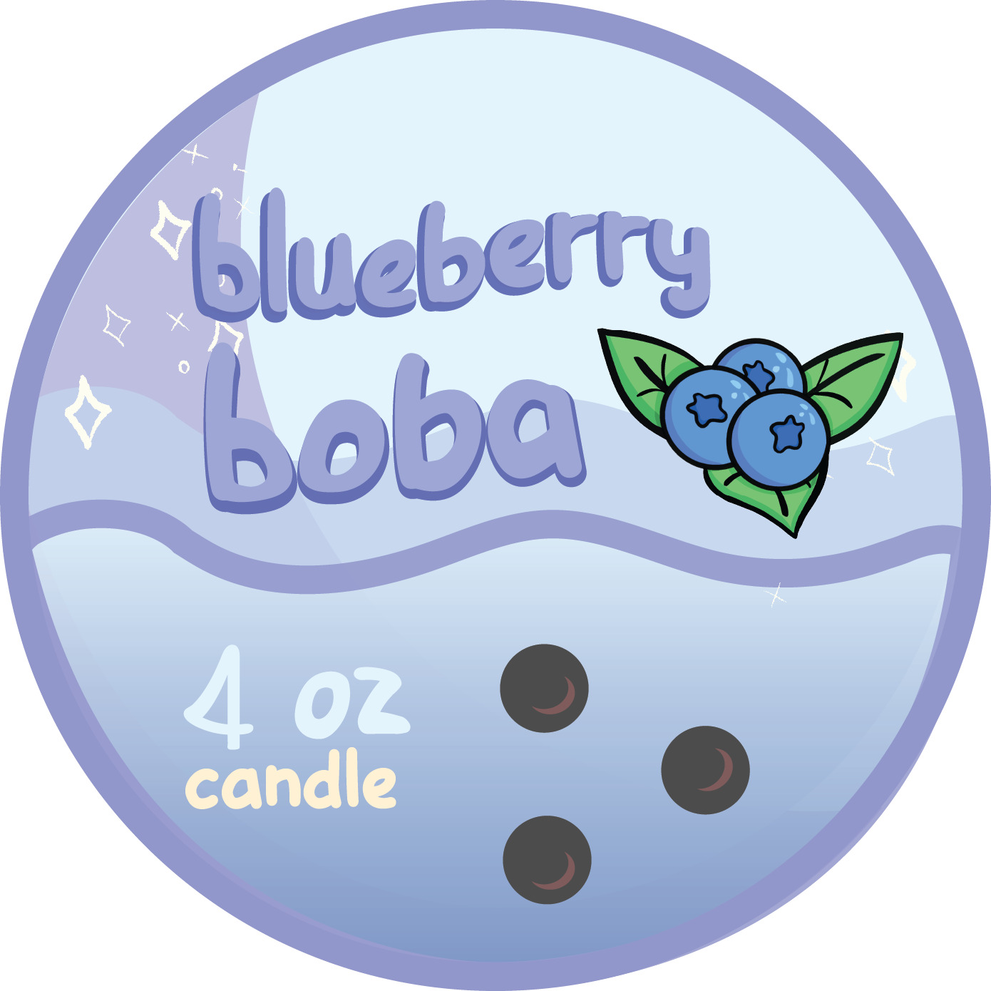 Candle Label Design and Illustration - NerdieNifties, 2025