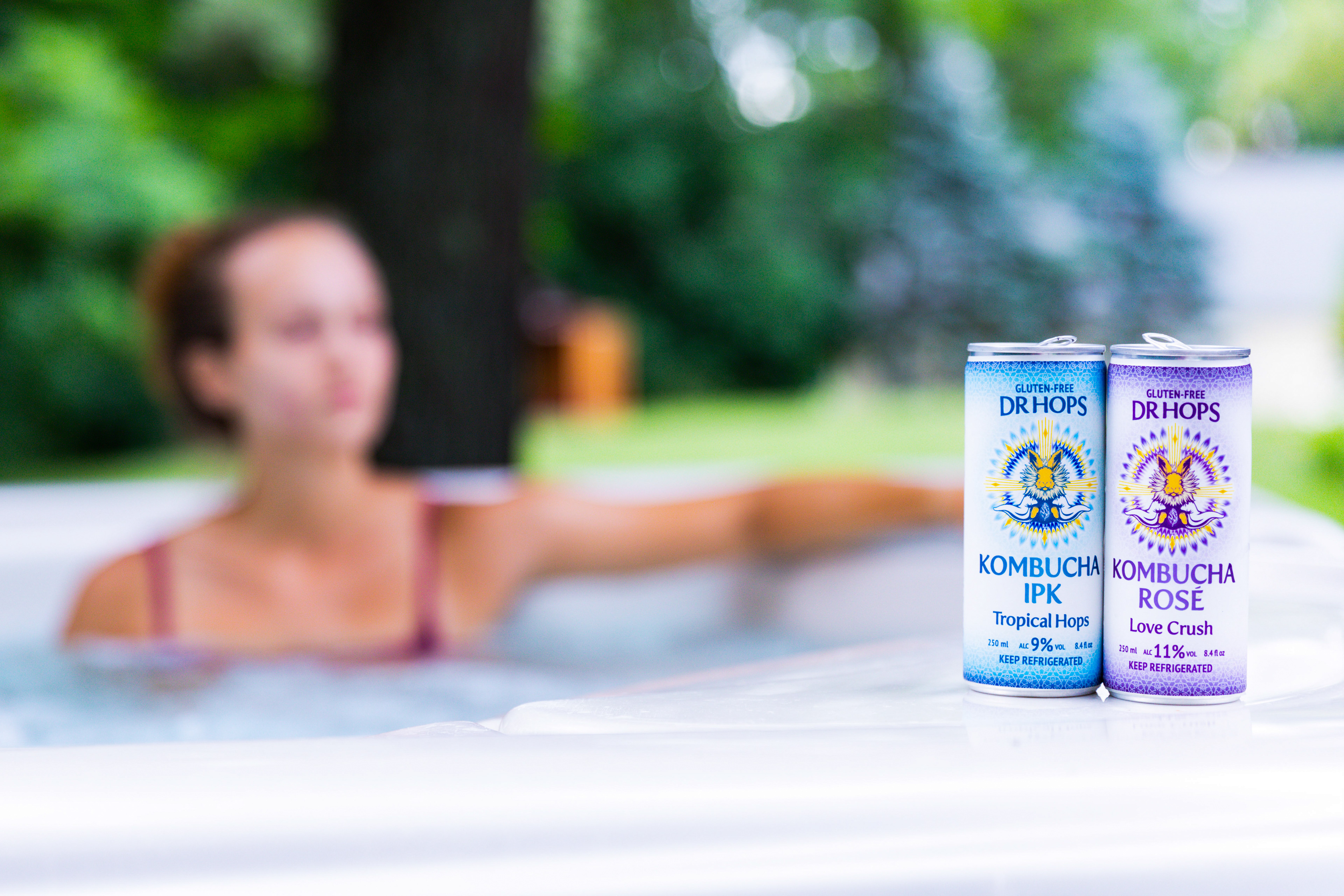 Dr. Hops Kombucha Beer // shot for Triarc