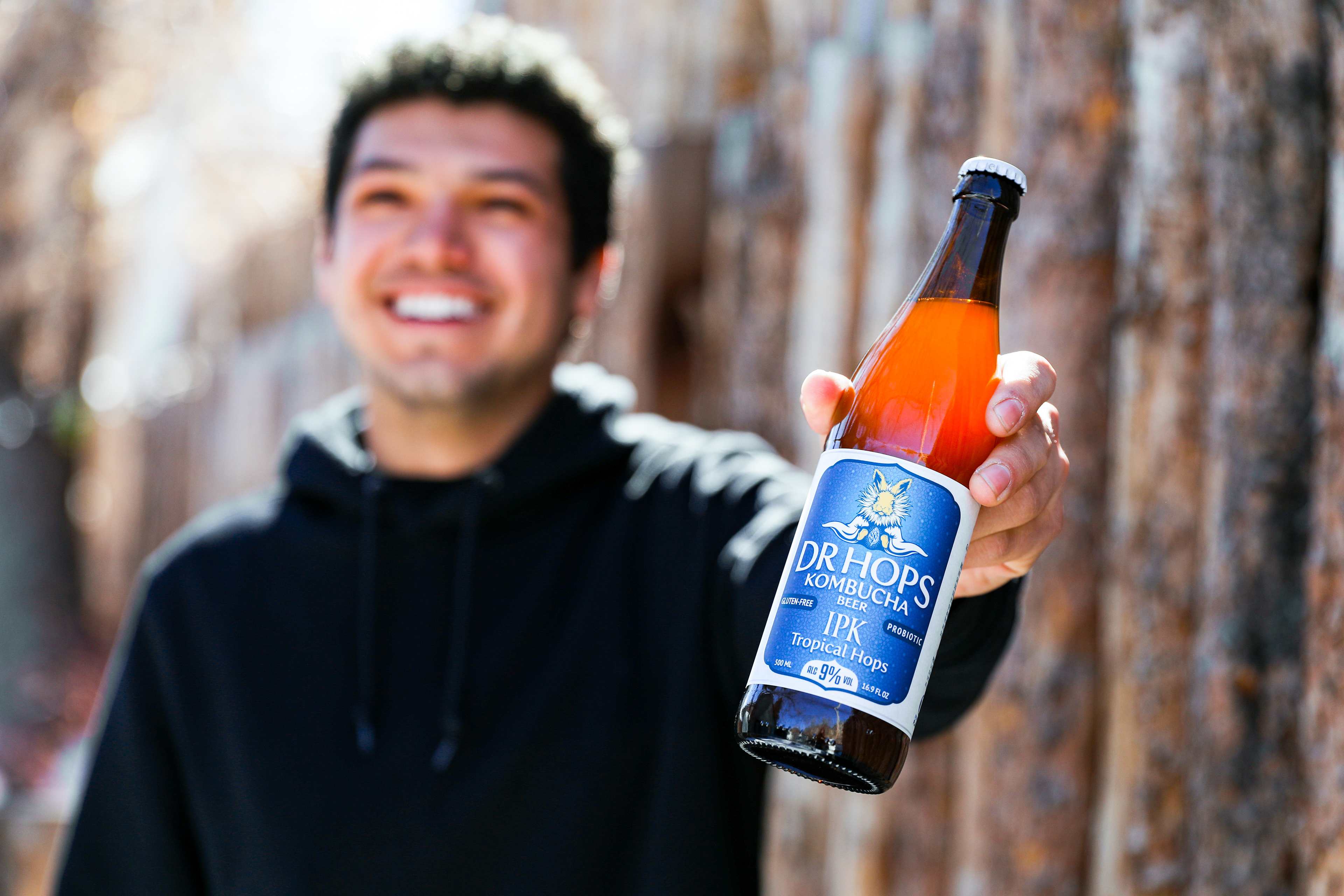 Dr. Hops Kombucha Beer // shot for Triarc