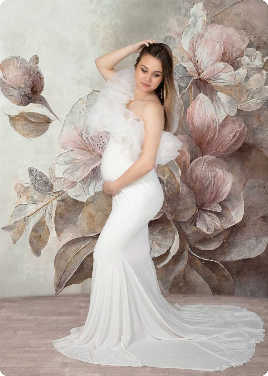 Séance photo femme enceinte à Montbizot par photographe grossesse près de Sainte Jamme Sur Sarthe