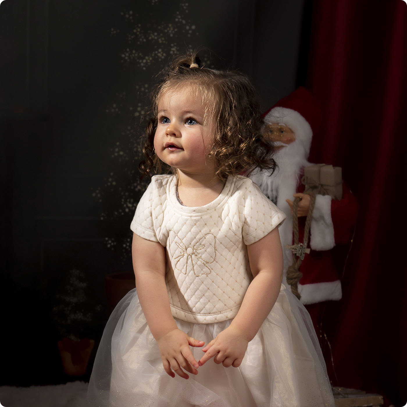Séance photo noël Sarthe par photographe noël Le Mans