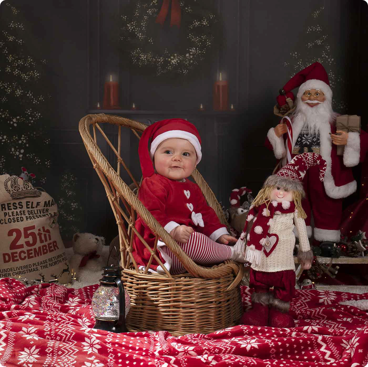 Séance photo noël Le Mans par photographe noël Sarthe