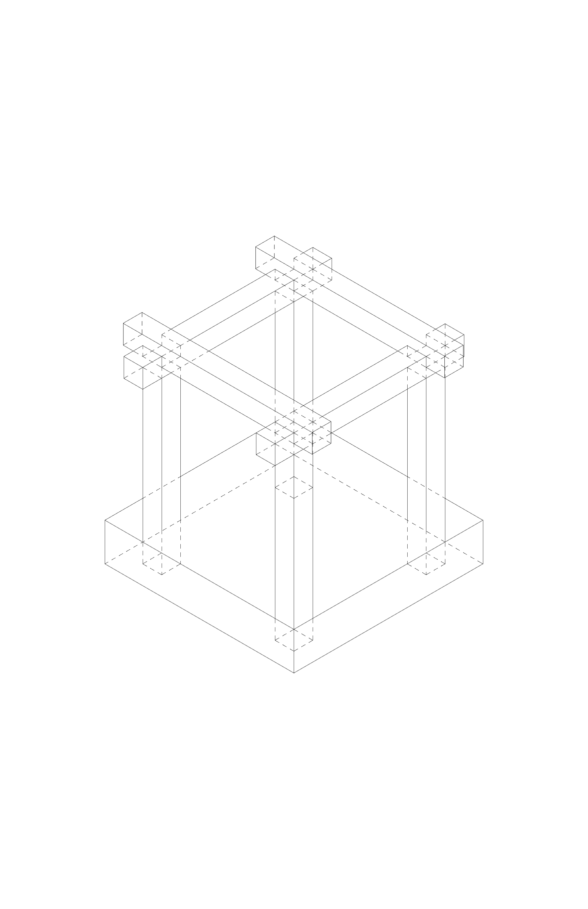 Super Cube Iteration Axon