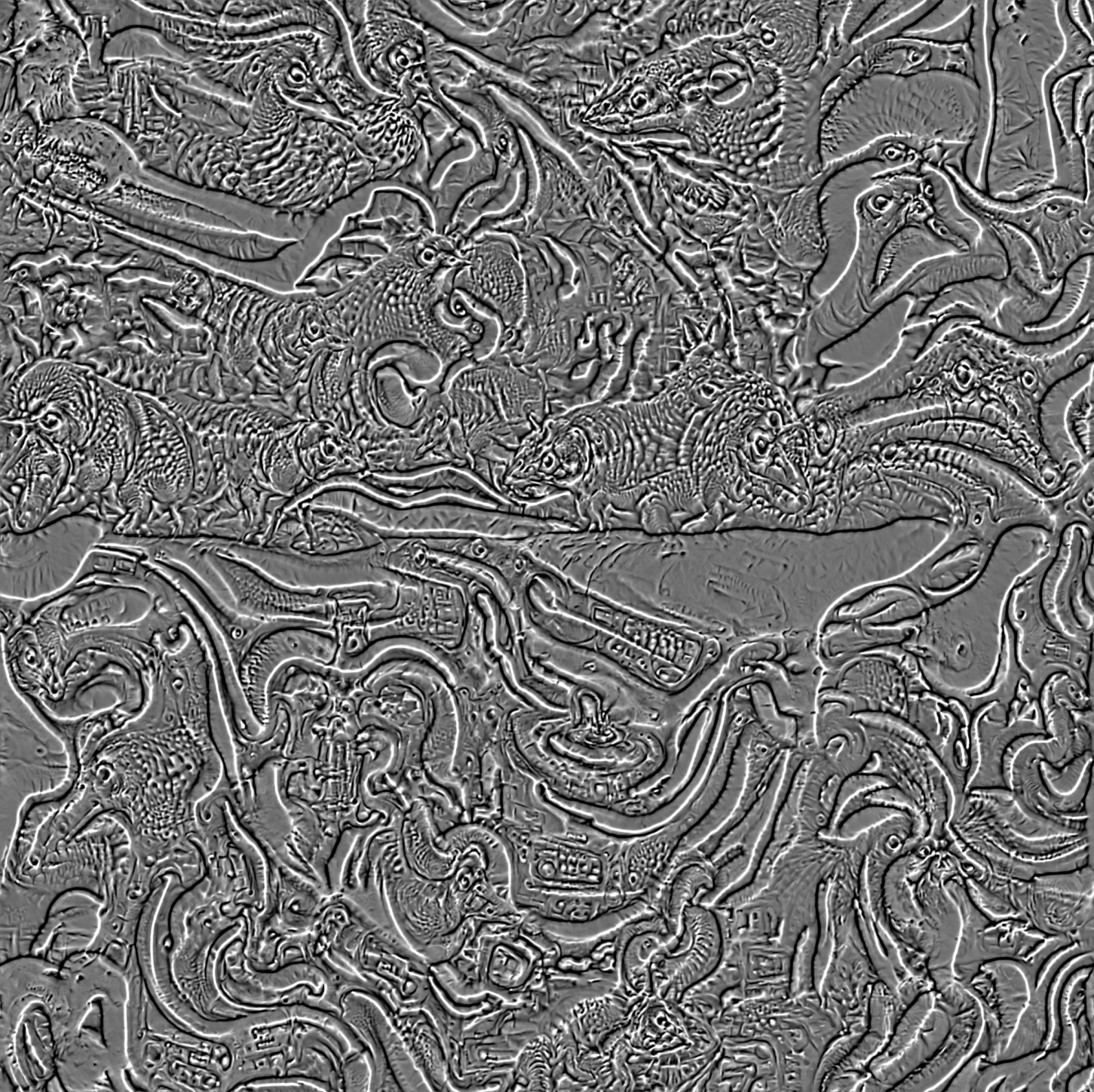 Repeating Texture Derived from CNN Composite