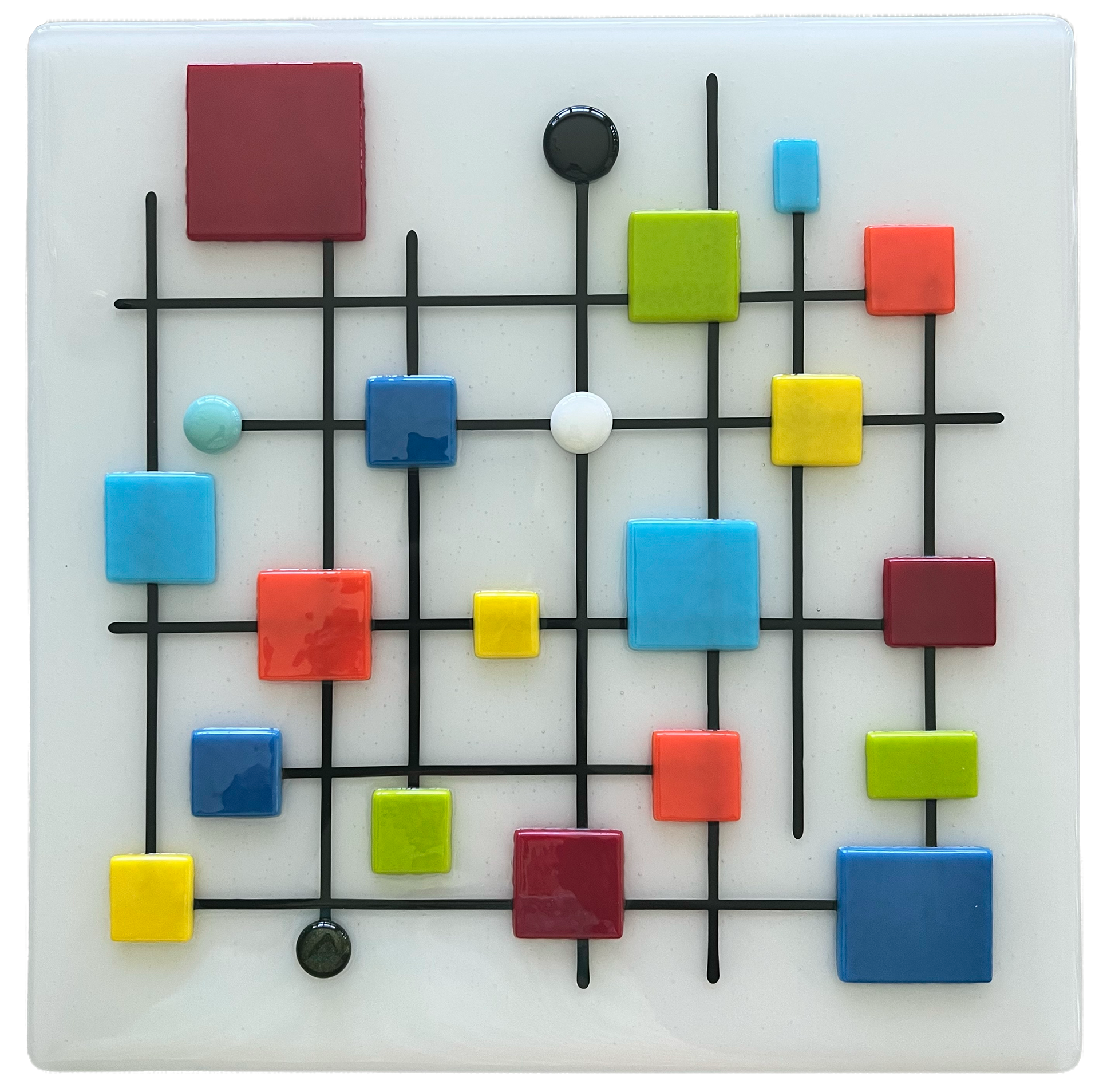 12" X 12" Mid-century Modern themed project