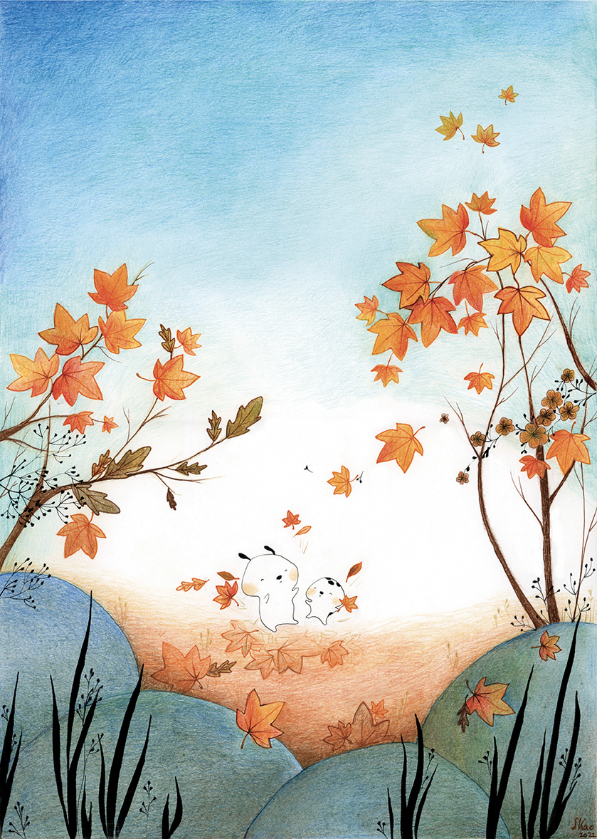 Feuilles d’automne (vendu)