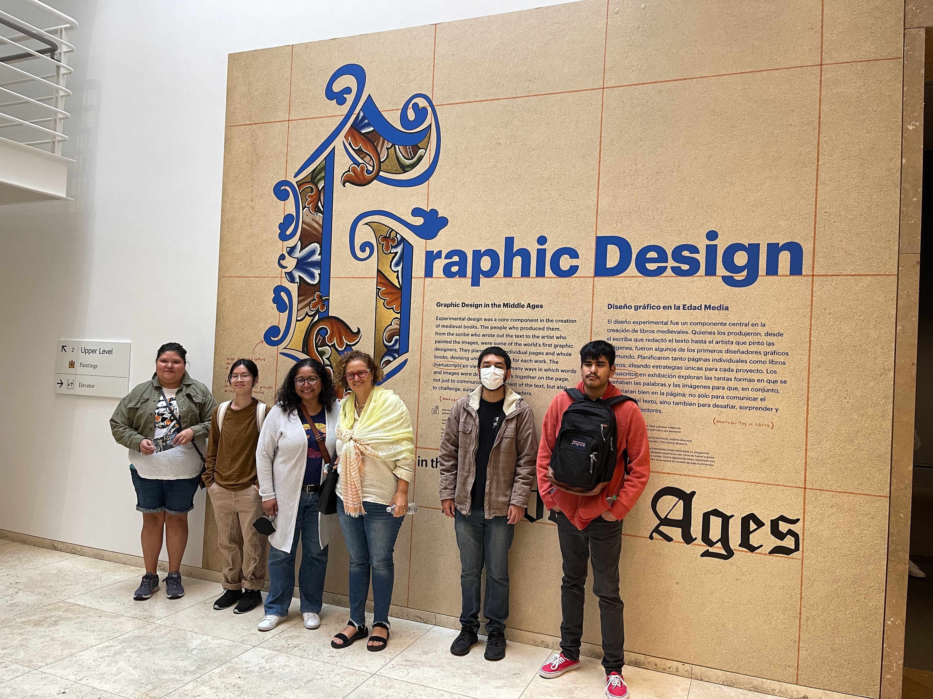 UCLAx Students at the Getty