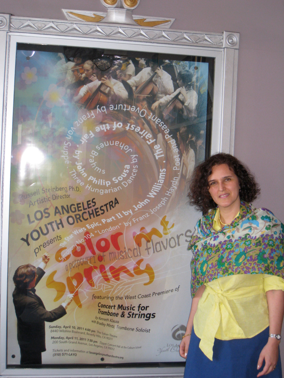 LAYO Concert Collateral Design at Saban Theatre