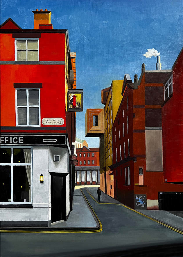 The Old Post Office (oil)