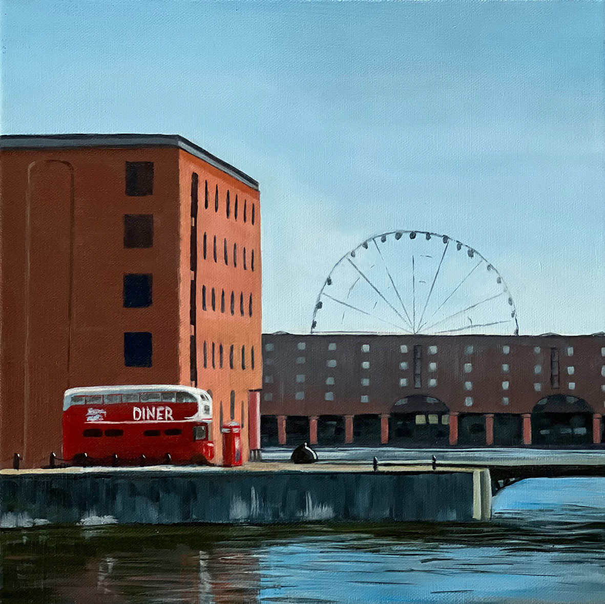 Albert Dock (acrylic)