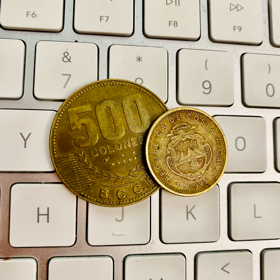 Coins from Costa Rica