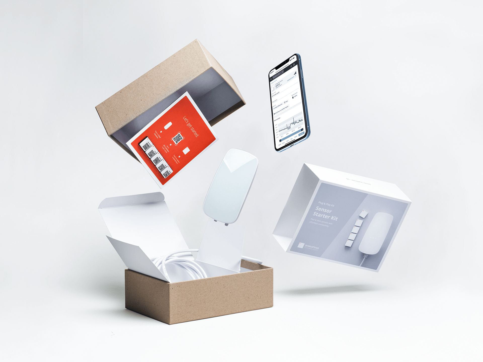 Produktvisualisering av Starter Kit.