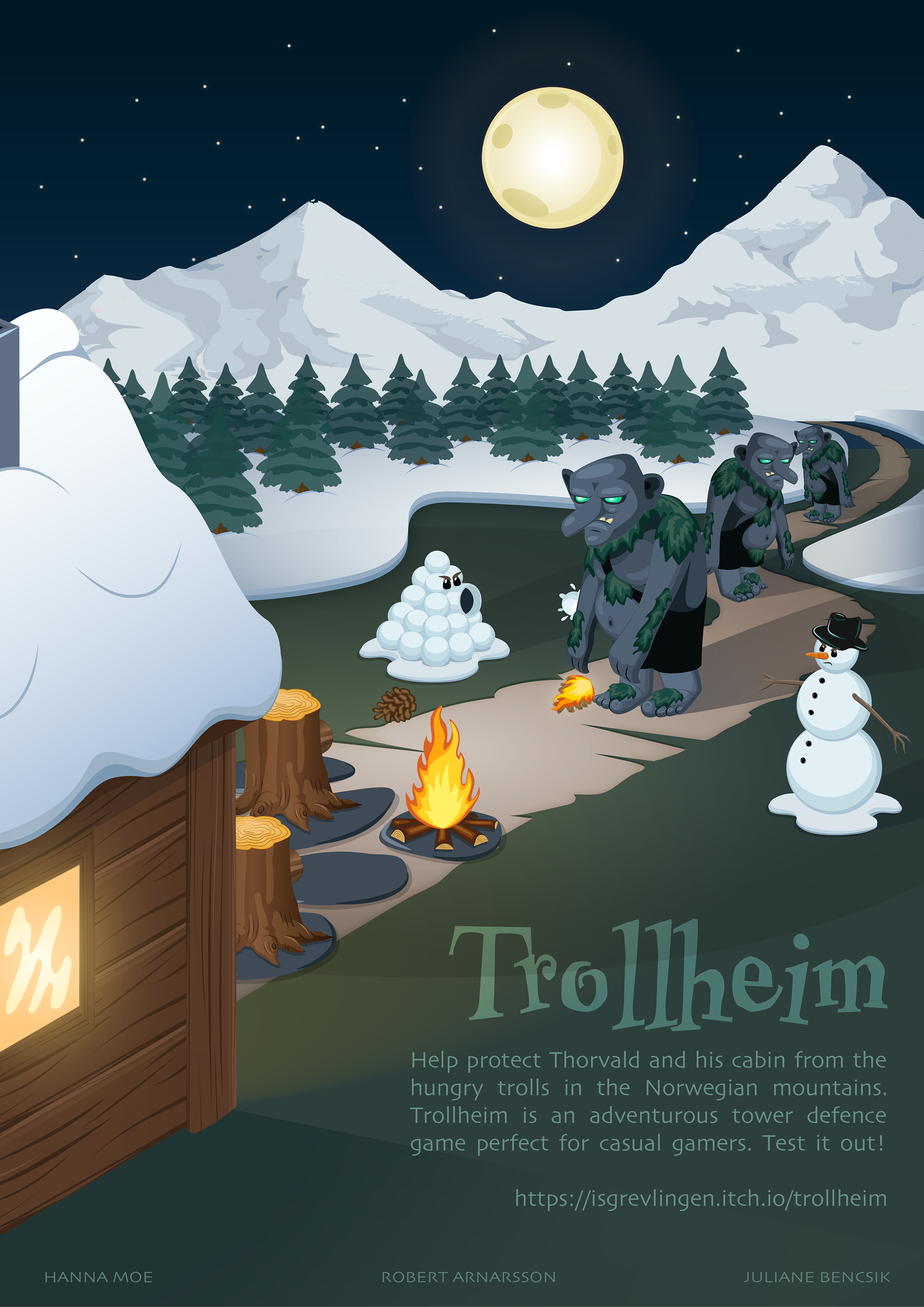 A3 Plakat med beskrivelse og link