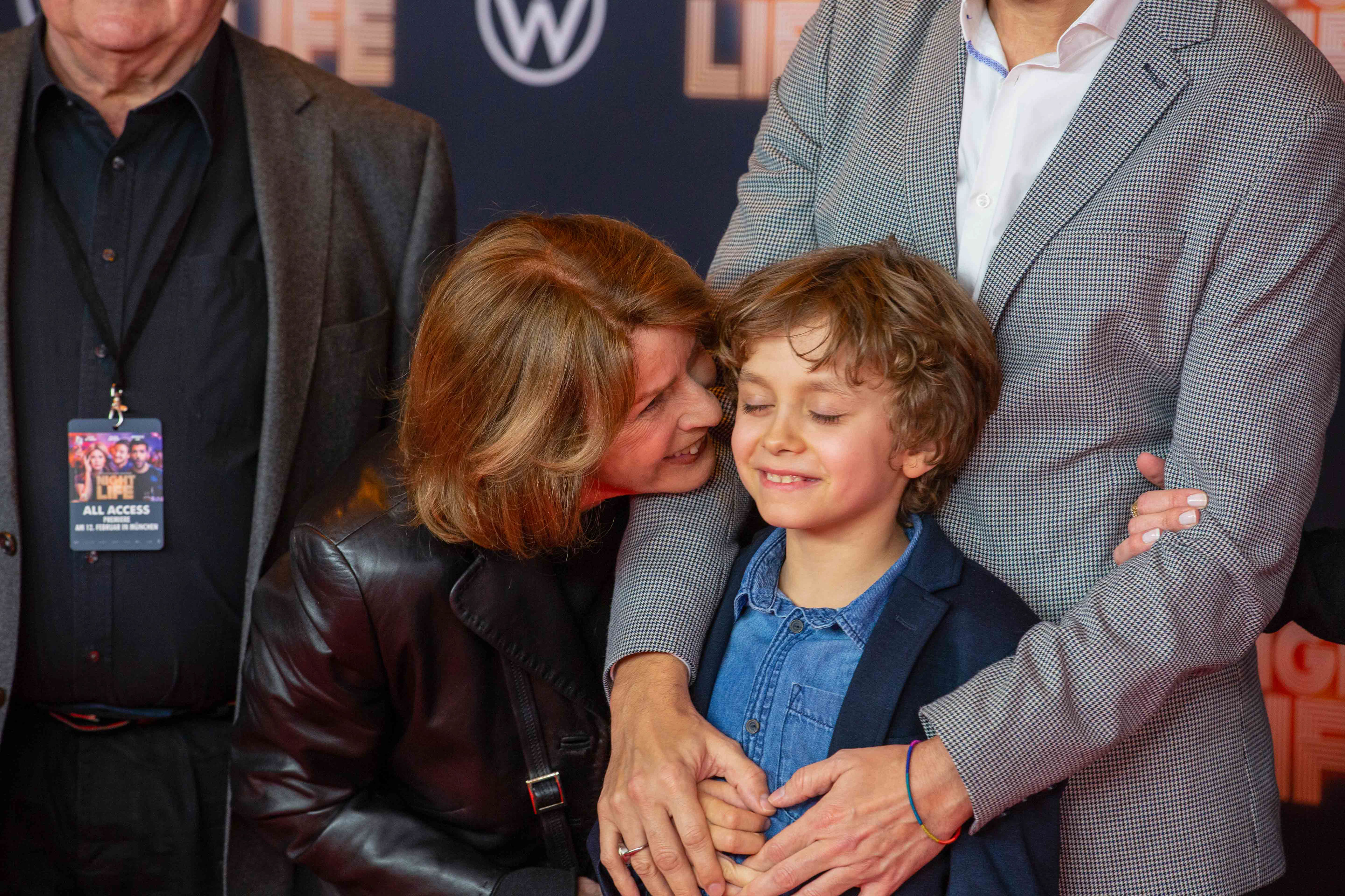 Senta Berger mit Enkel David Verhoeven