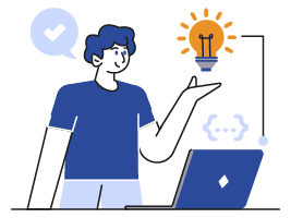 ilustración conceptual de creación y desarrollo de identidades corporativas para marcas