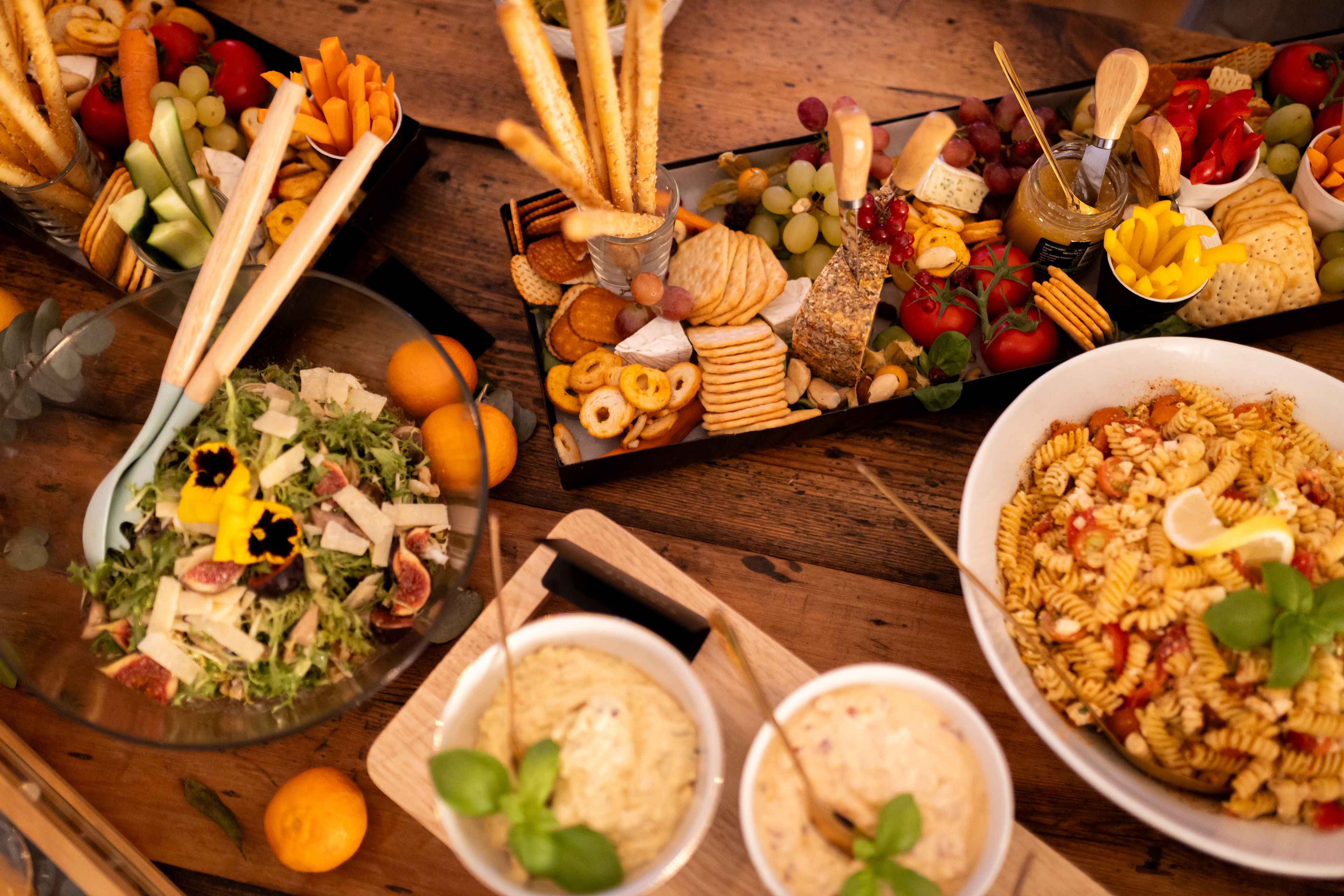 Mediterranes Buffet im Palais F - Foodfotografie Magdeburg