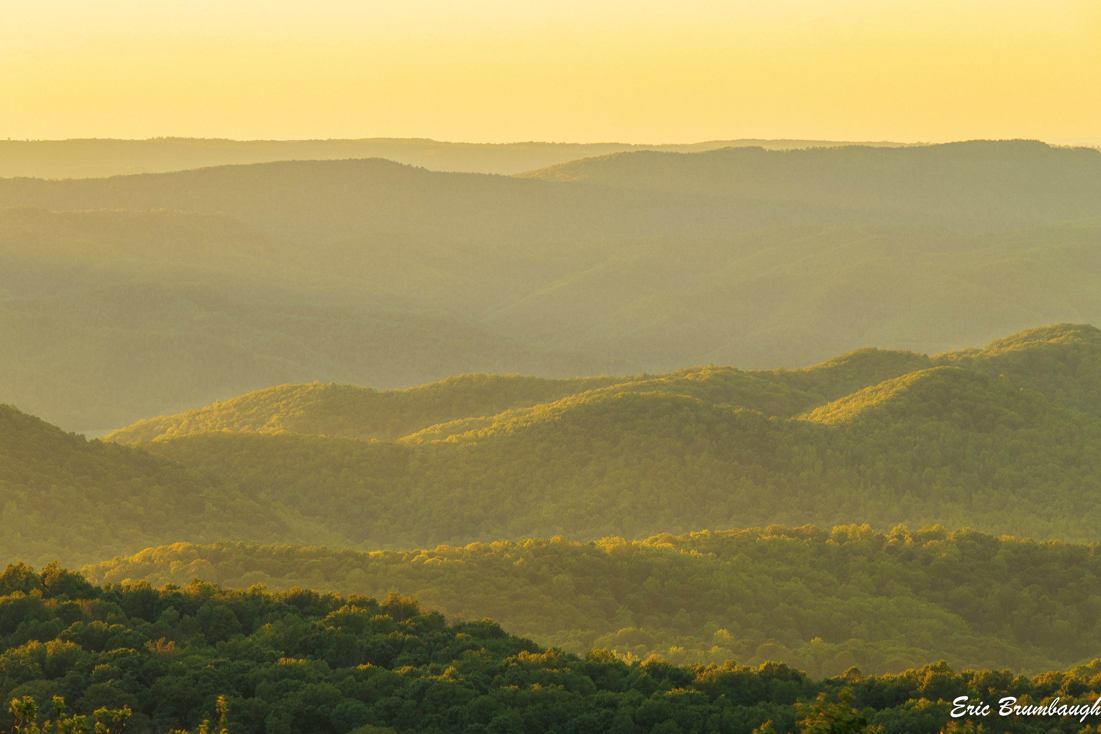 Sunset on Cheat Mountain 06/11/2020