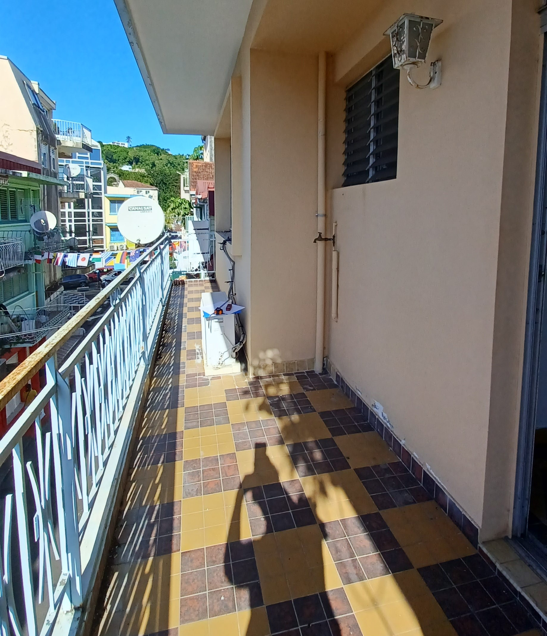 Le balcon filant