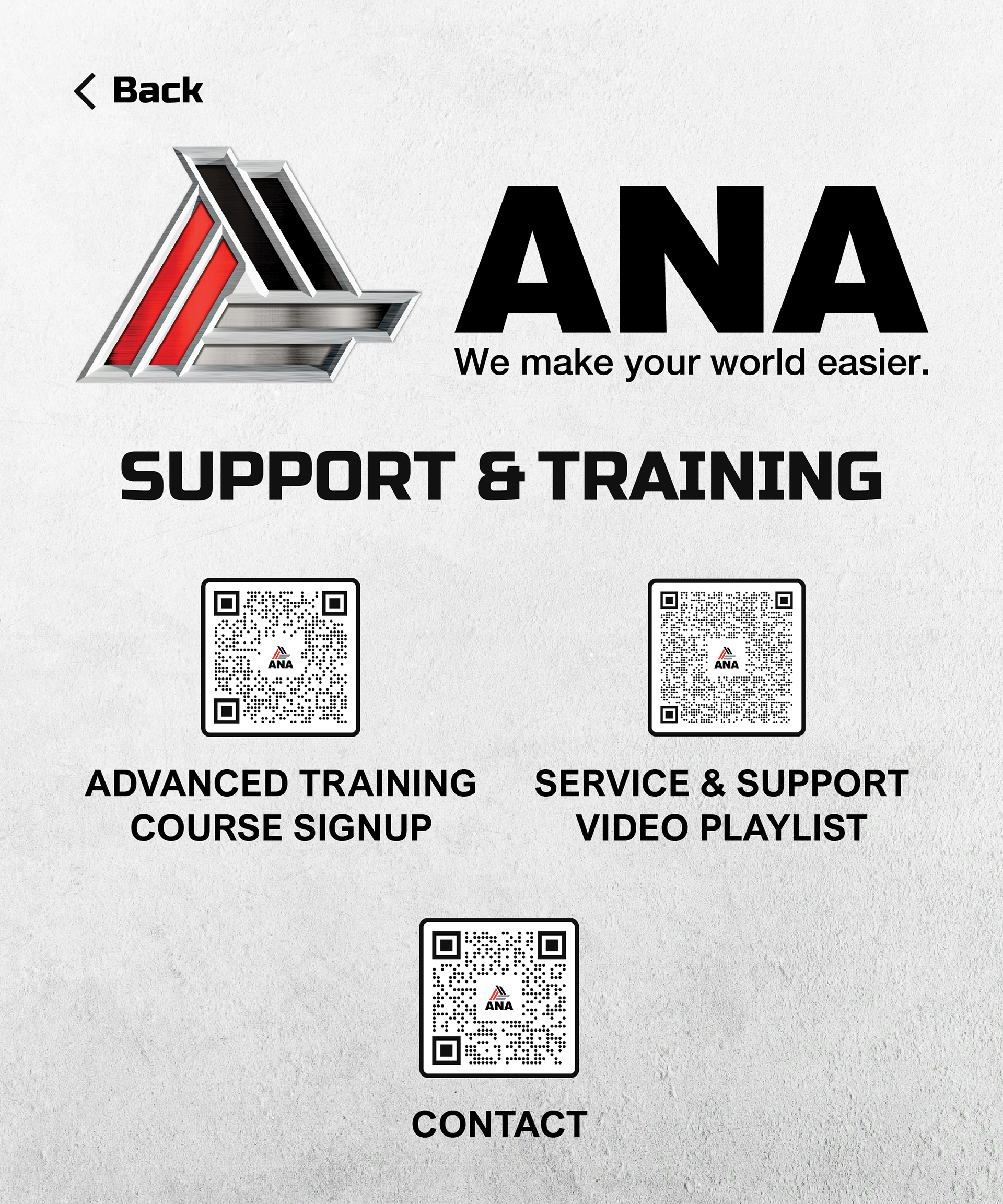 Support & Training