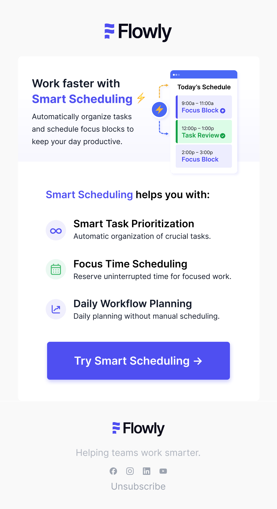 Email 1: Workspace Reached