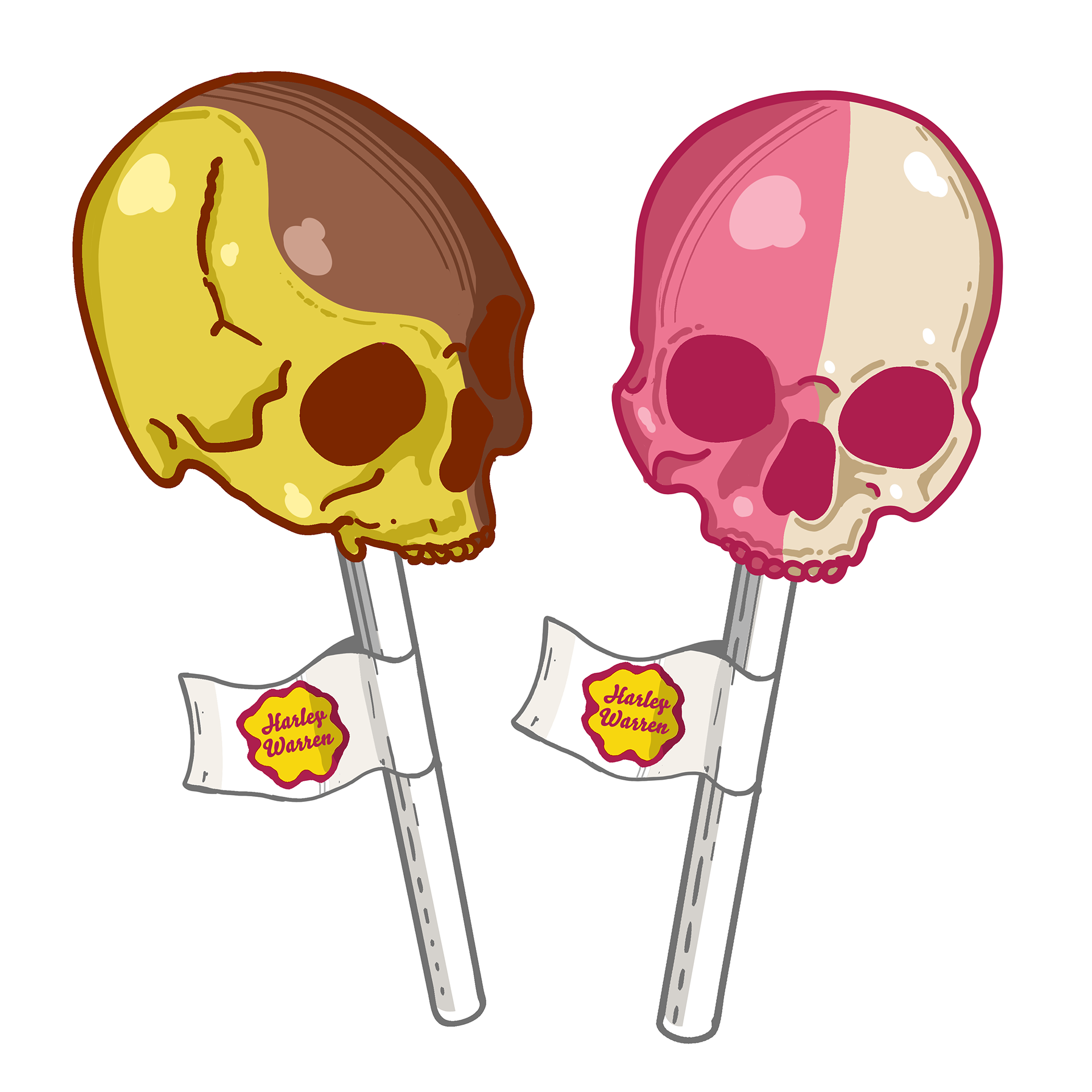 Skull'o pops