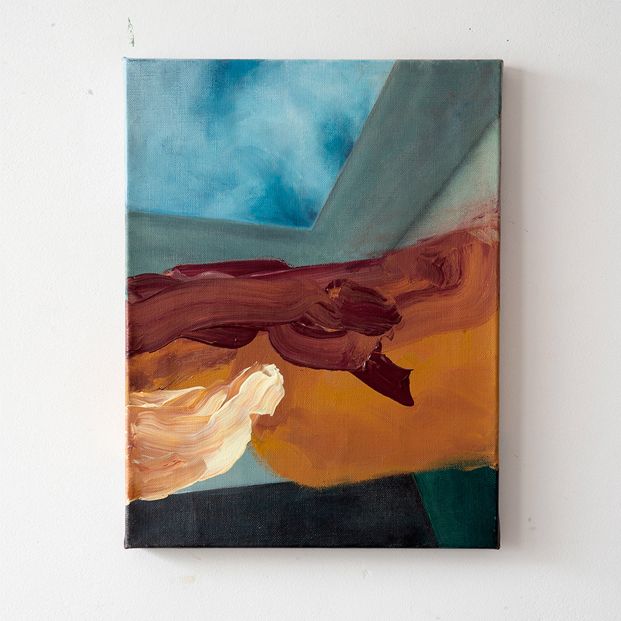 A160521 The sky above, canvas 30/40cm, 2021 - SOLD