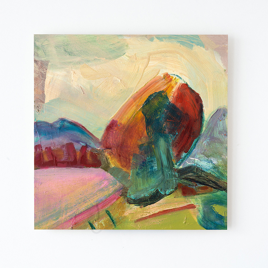 Land(E)scape A400720, acrylic on Canson artboard, 32/32cm
