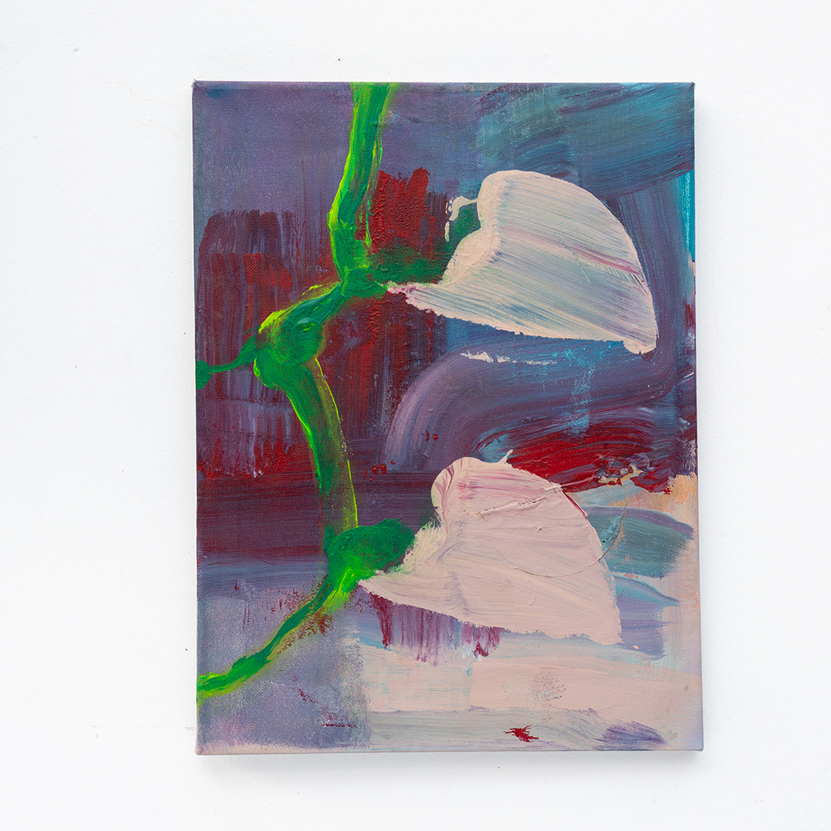 Leafs in the wind - canvas, 30/40cm, 2021