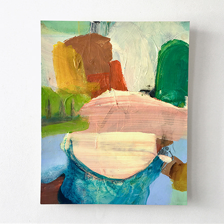 A180520, acrylic on Canson Artboard, 24/30cm