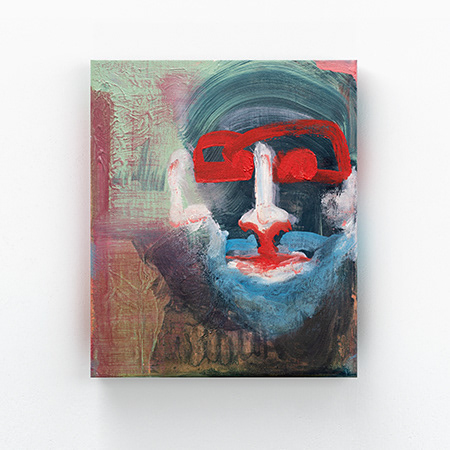 Portrait of Mario, canvas, 20x30cm, 2019