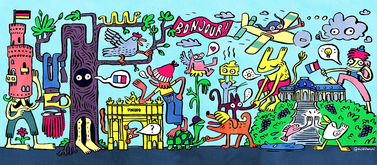 Francophones à Potsdam by Heidi Tammi