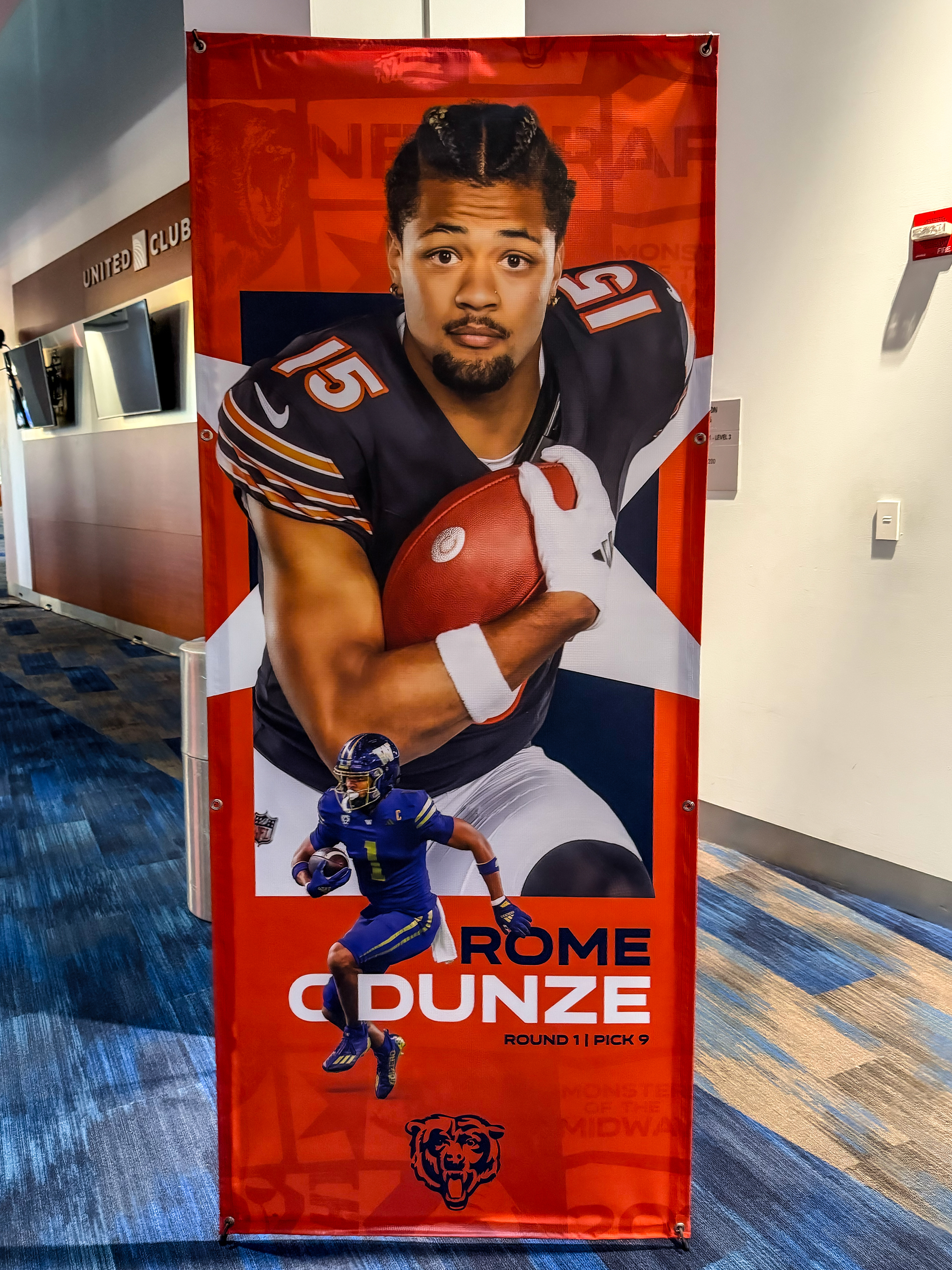 Rome Odunze Banner