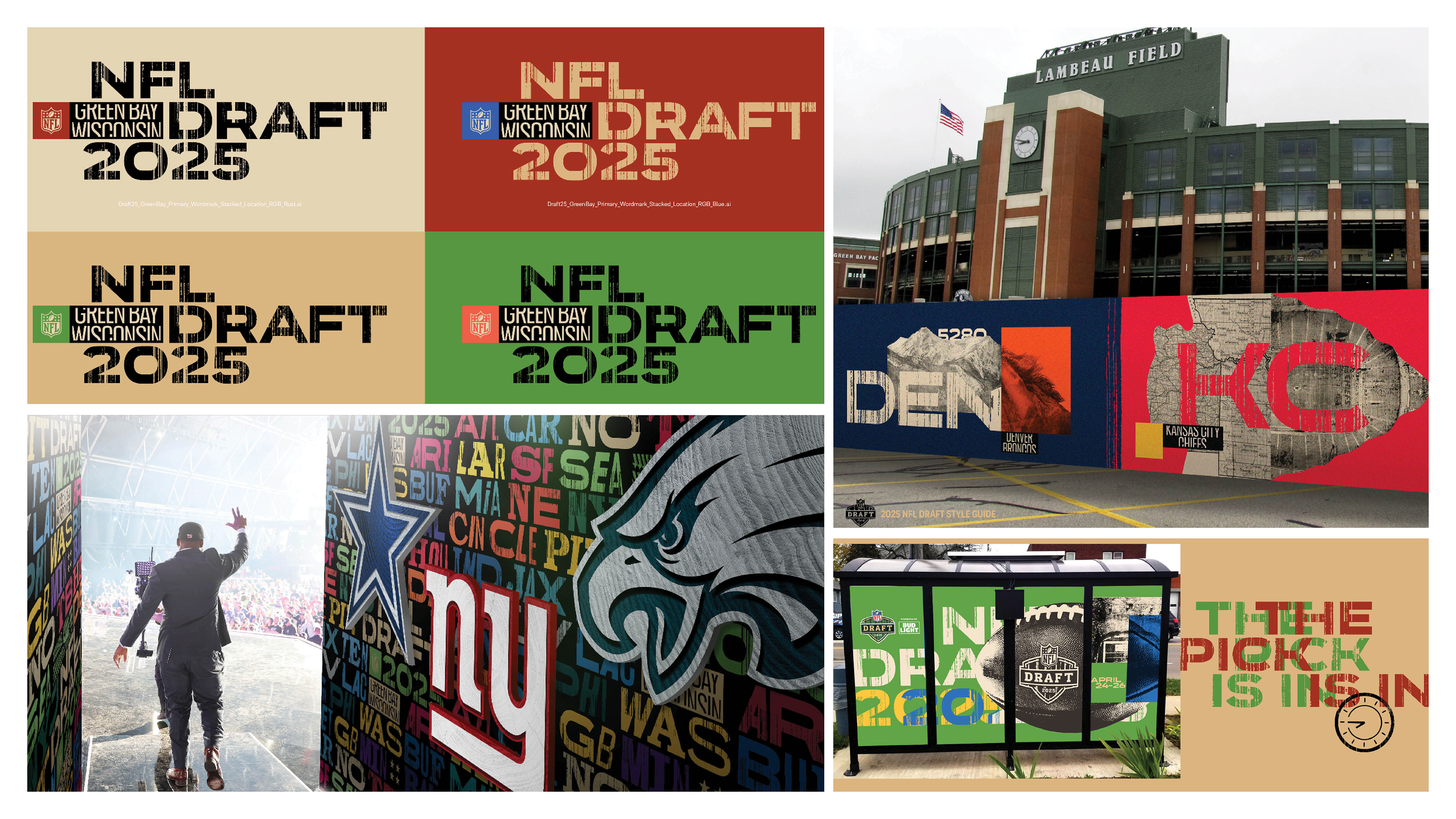2025 NFL Draft Art Direction