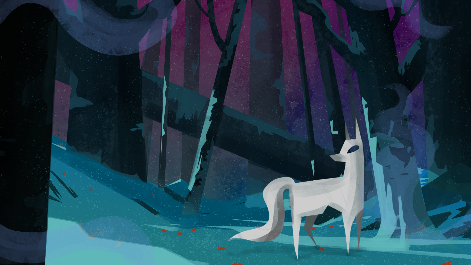 Calm magic environment for visual development