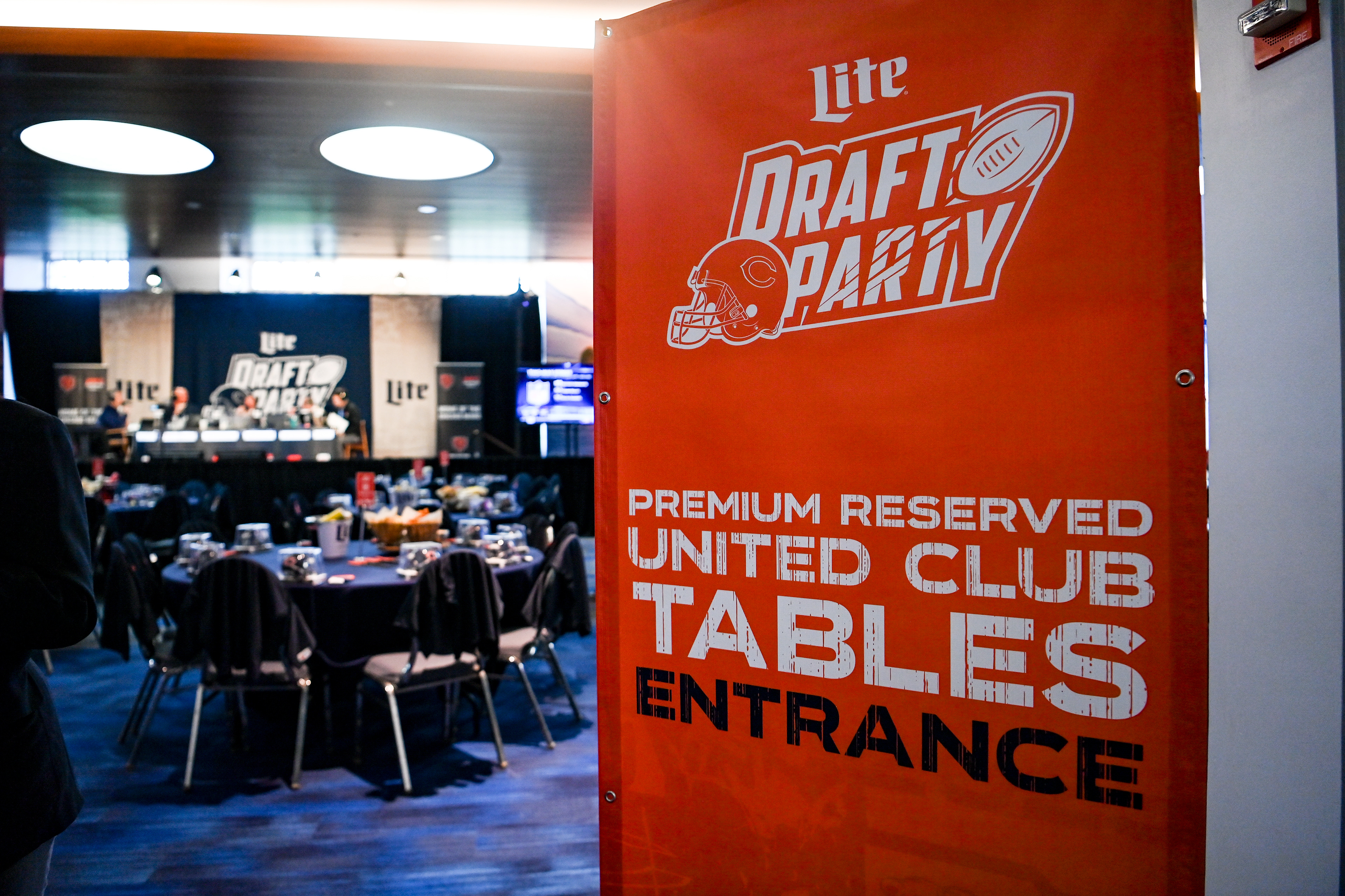 United Club Entrance & Stage