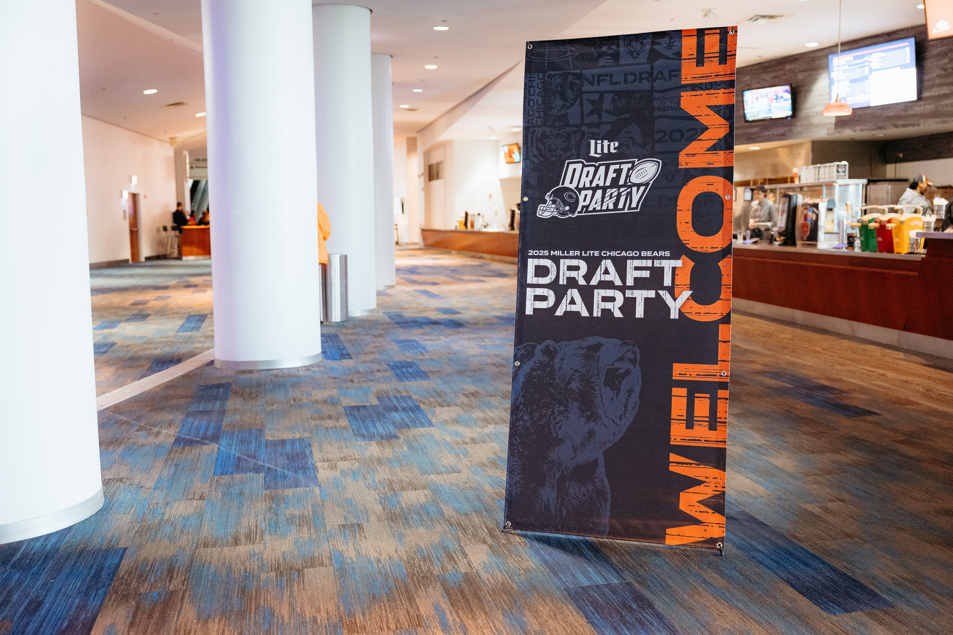 United Club Welcome Banner