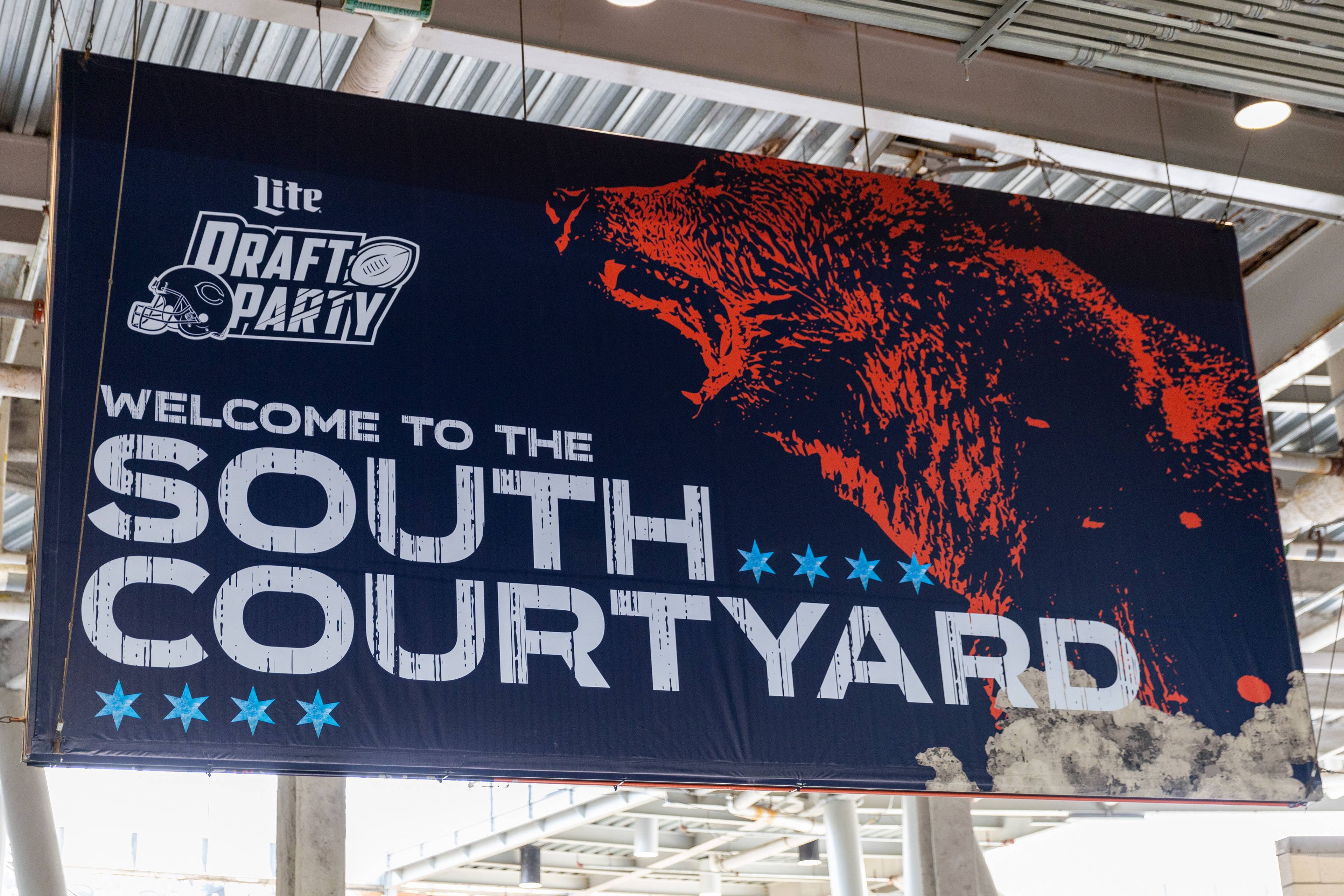 South Courtyard Banner