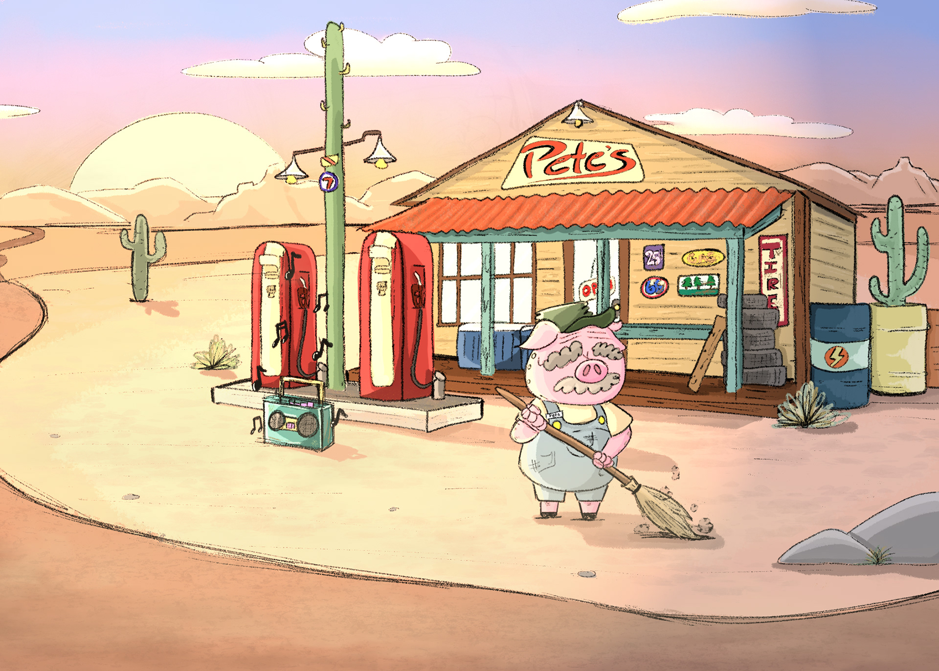 Roscoe Tales - Environment exploration