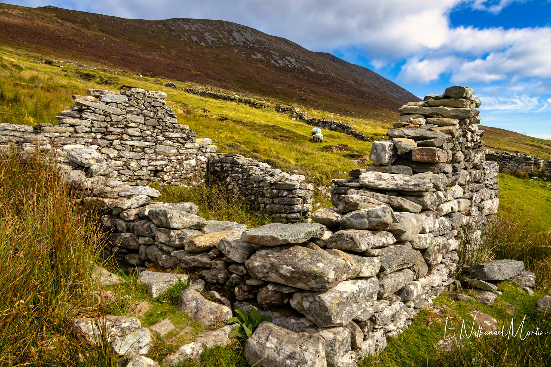 Slievemore Deserted Village