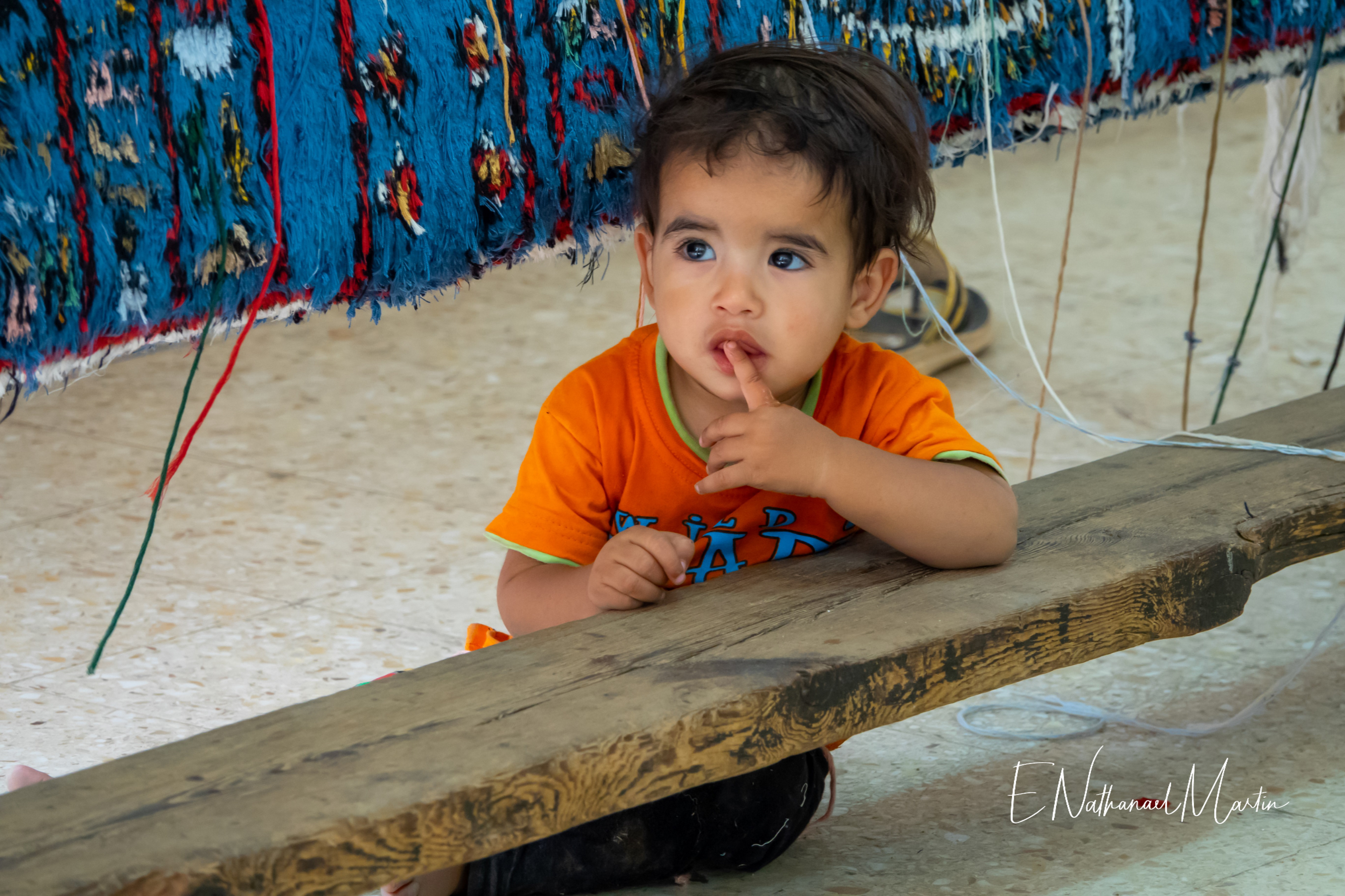 Carpet school in Saquarah.