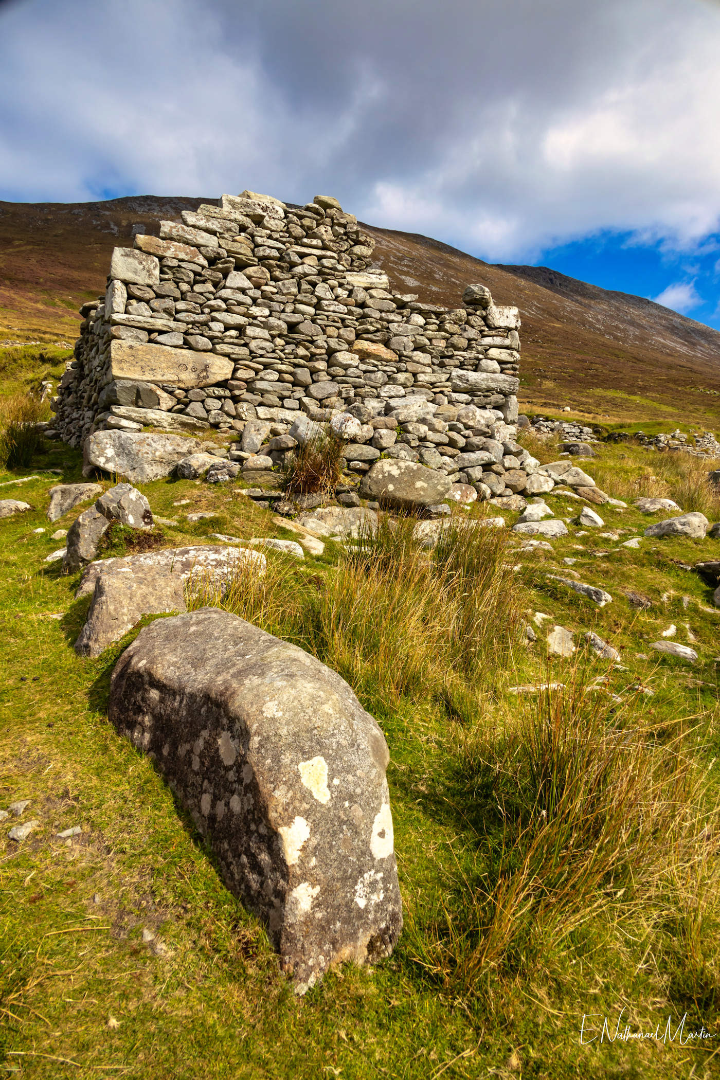 Slievemore Deserted Village