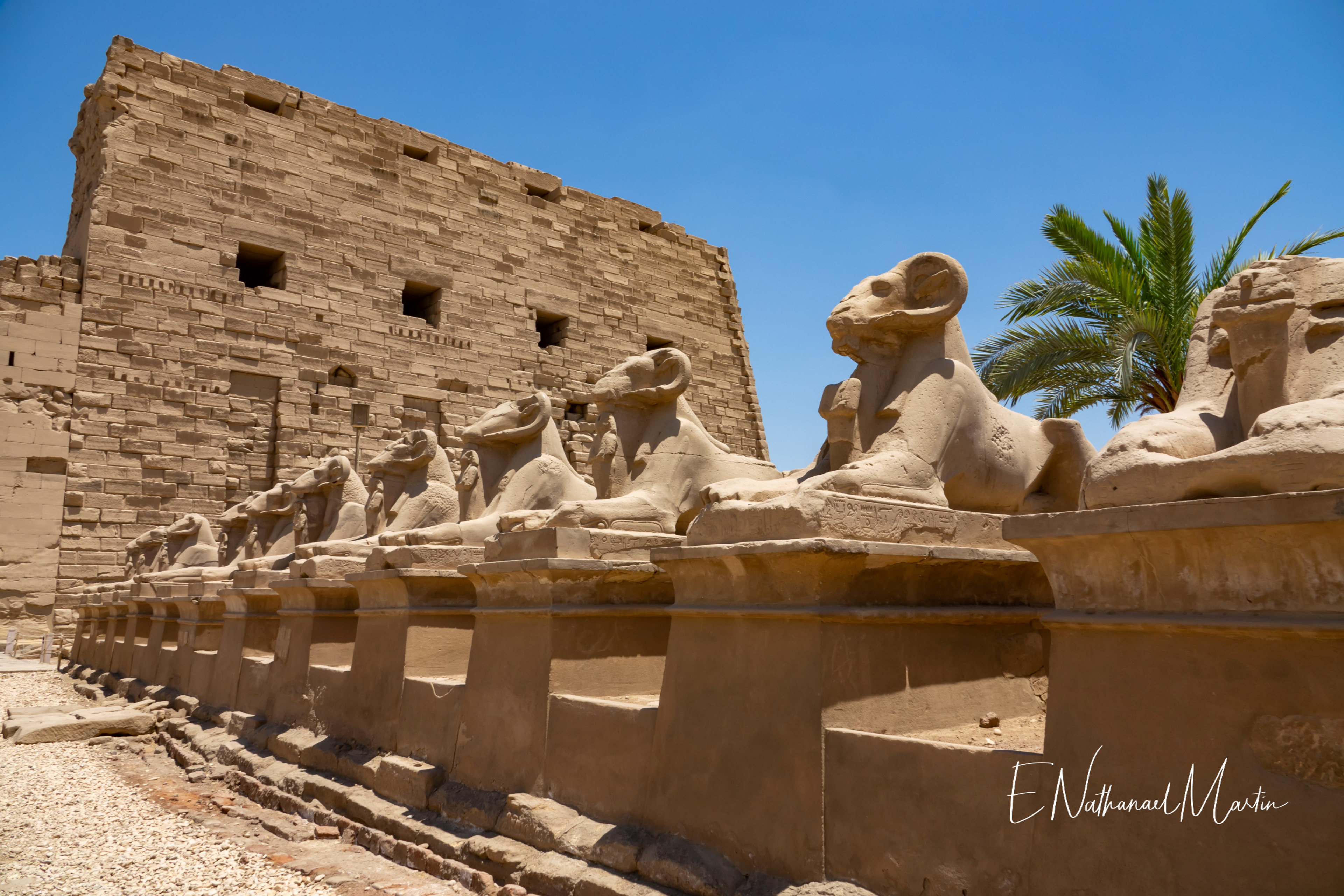 Karnak Temple in Luxor. 