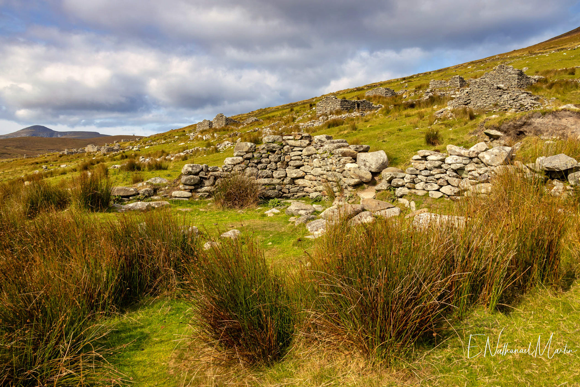 Slievemore Deserted Village