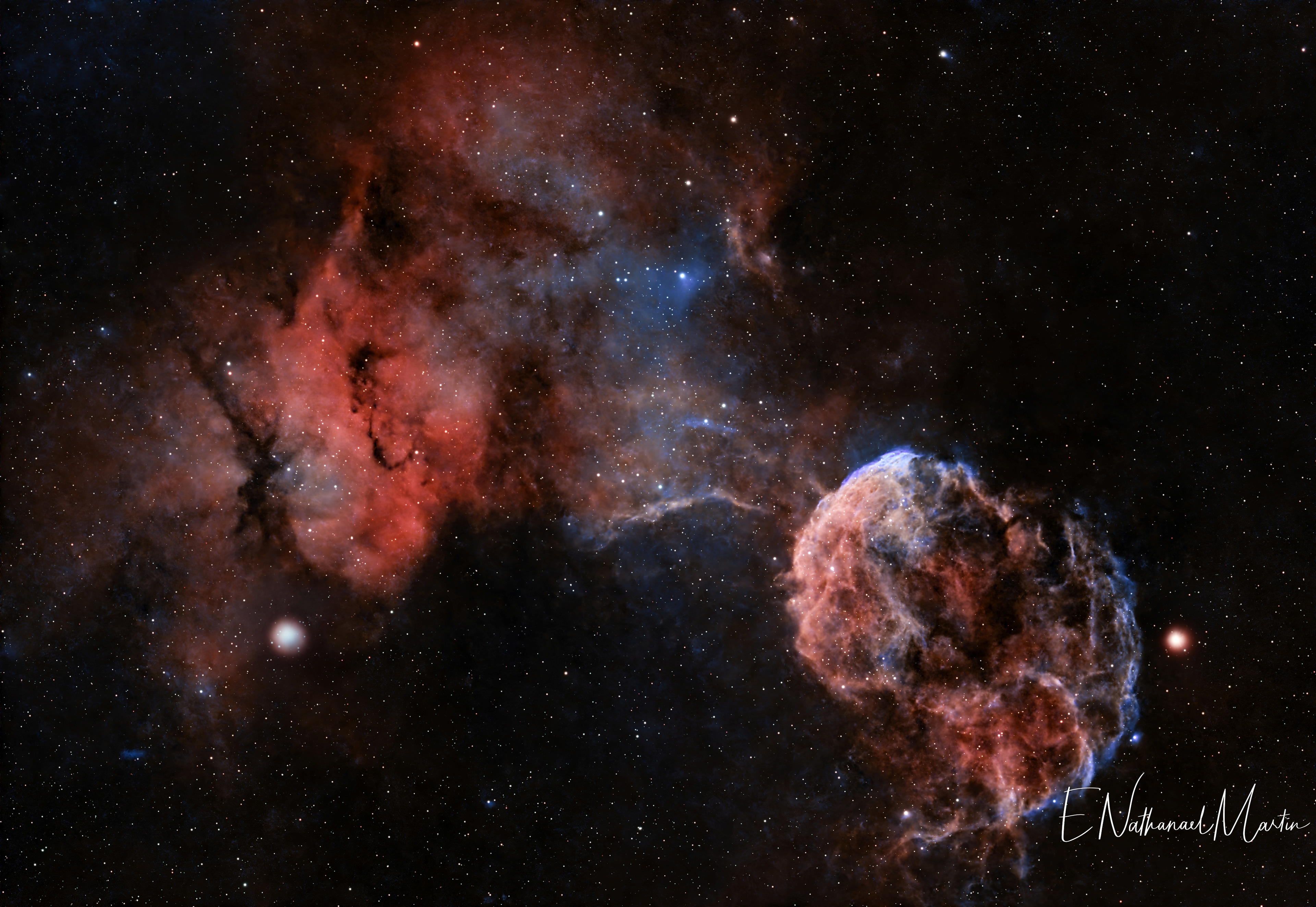IC 443 Jellyfish Nebula