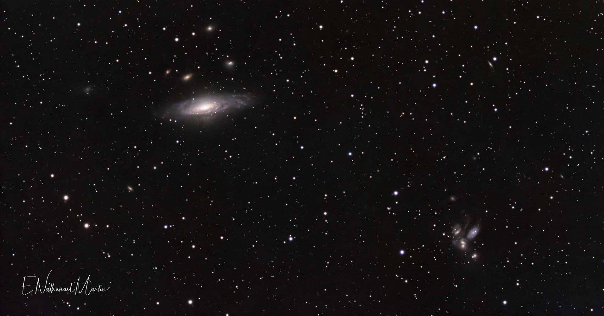 NGC 7331 and Deer Lick Galaxy Group