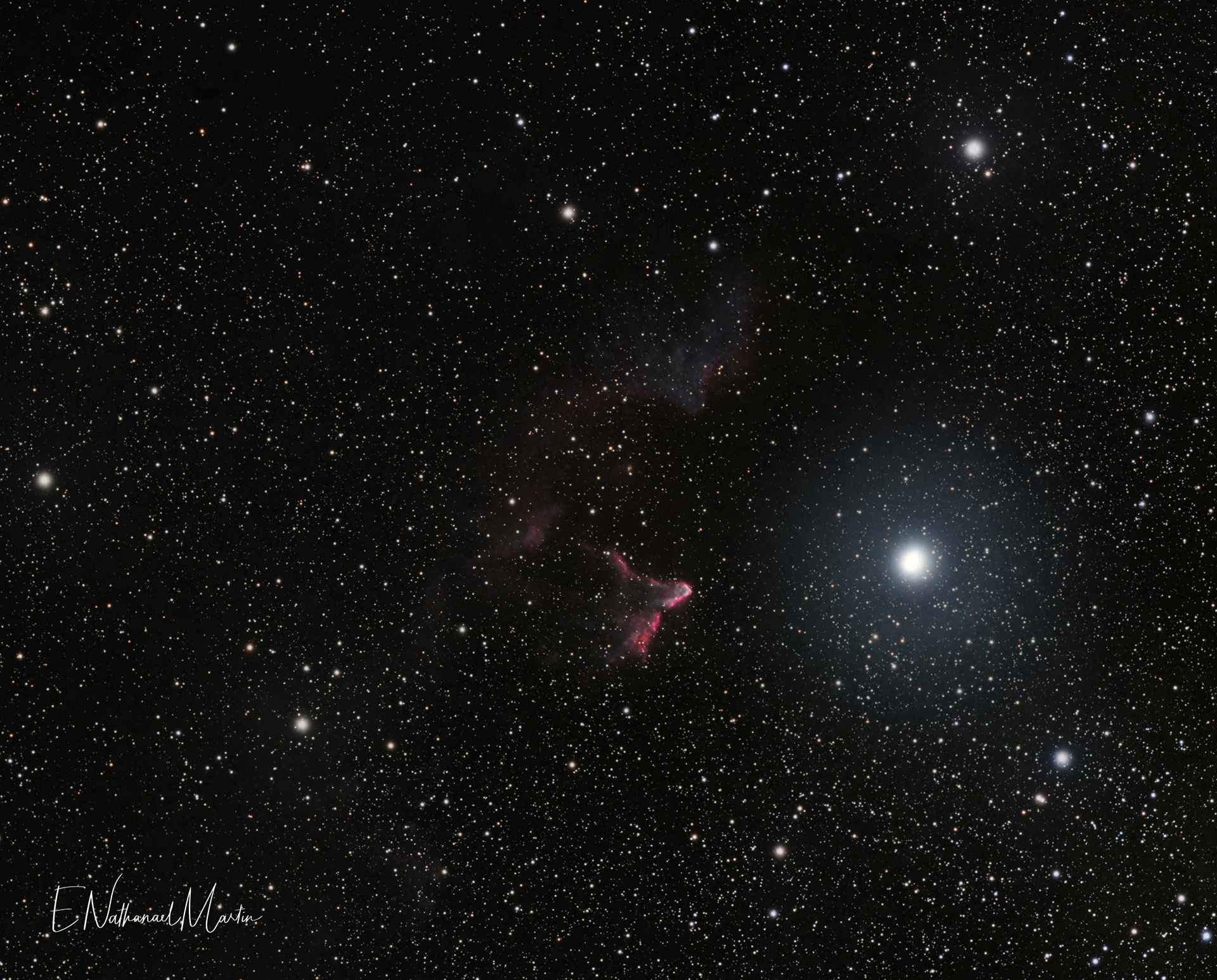 IC 59 Ghost of Cassiopeia