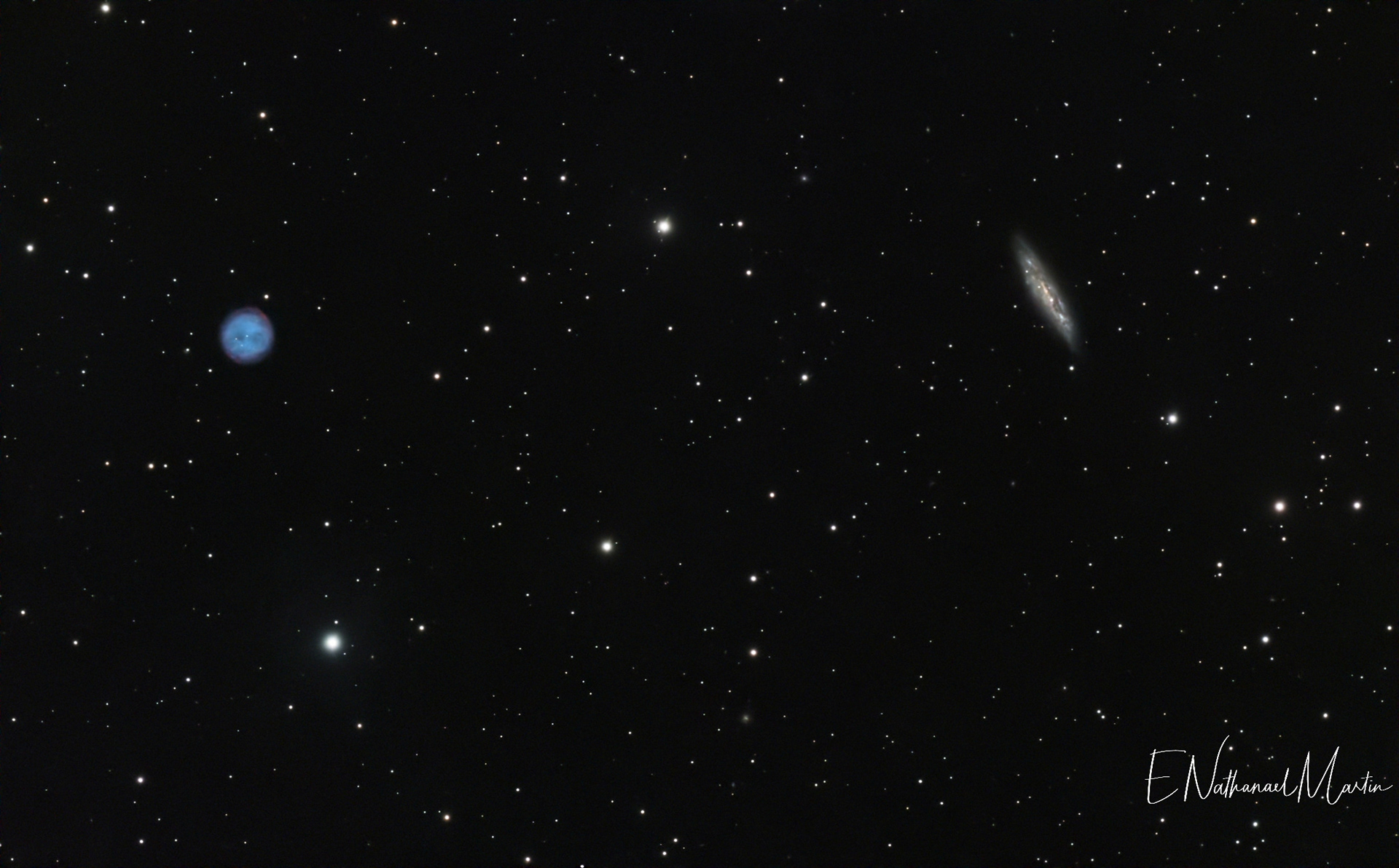 M108 with Owl Nebula