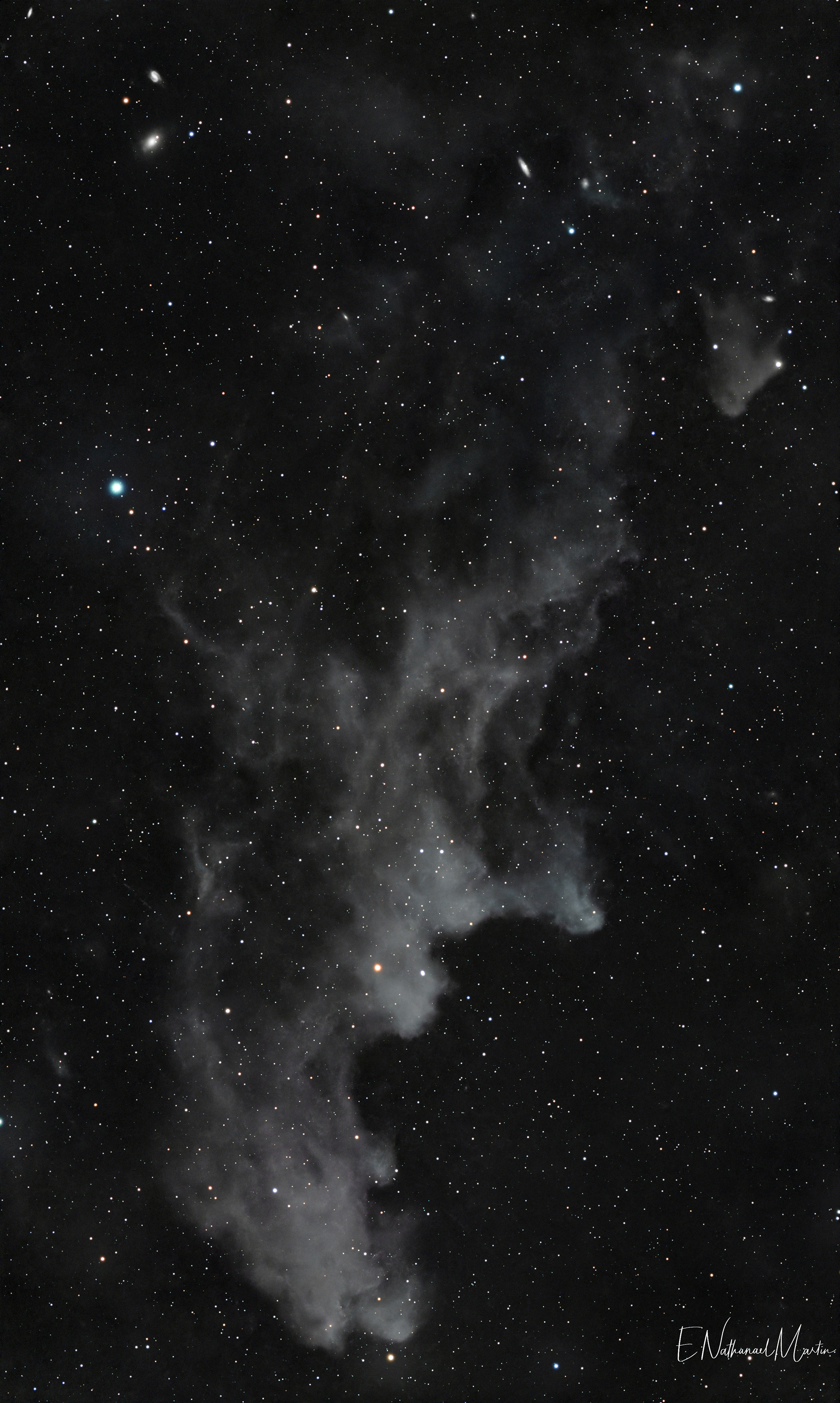 NGC 1909 Ghost Head Nebula