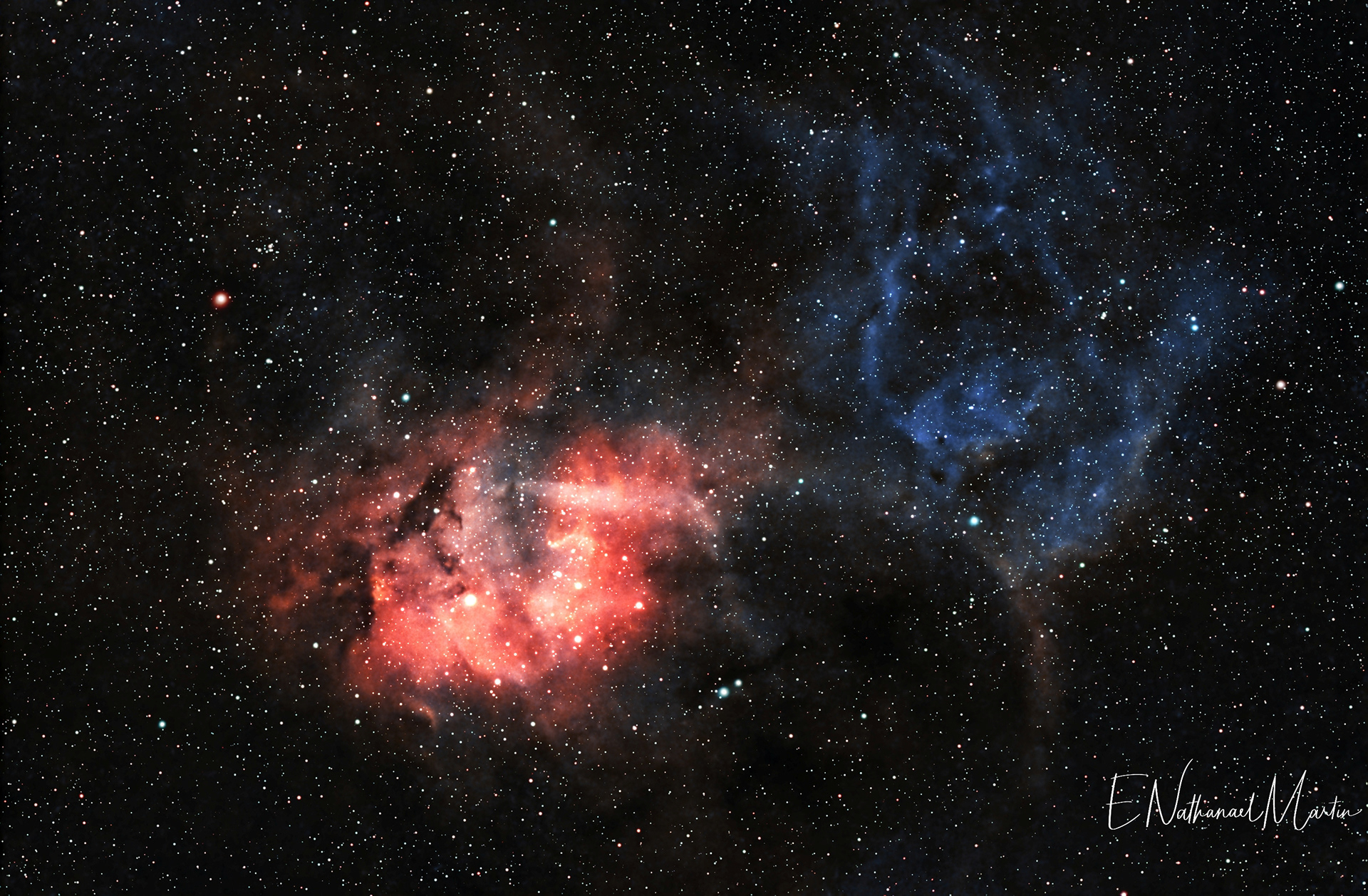 SH2-132 Lion Nebula